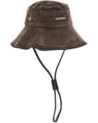 Jacquemus - Le Bob De-Nîmes Flocked Denim Bucket Hat - Lyst