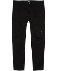 C.P. Company - Straight-Leg Stretch-Cotton Cargo Trousers - Lyst