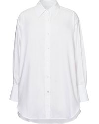 Winser London Oversized Cotton Shirt - White