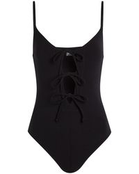 Lisa Marie Fernandez - Tie Stretch-Polyamide Swimsuit - Lyst