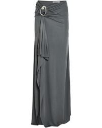 Christopher Esber - Orica Cut-Out Jersey Maxi Skirt - Lyst