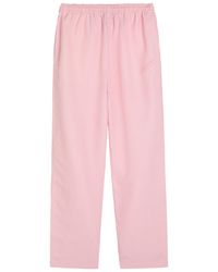 Willy Chavarria - Ruff Rider Logo-Embroidered Woven Trousers - Lyst