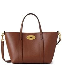 Mulberry - Bayswater Mini Grained Leather Cross-Body Bag - Lyst