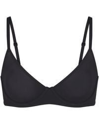 Skims - Unlined Stretch-Jersey Demi Bra - Lyst