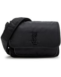 Saint Laurent - Niki Padded Nylon Cross-Body Bag - Lyst