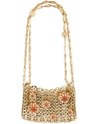 Rabanne - 1969 Nano Embellished Metal Disc Shoulder Bag - Lyst