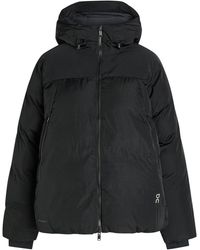 On Shoes - All-Day Padded Hooded Nyl Jacket - Lyst