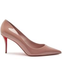 Christian Louboutin - Miss Z 80 Patent Leather Pumps - Lyst