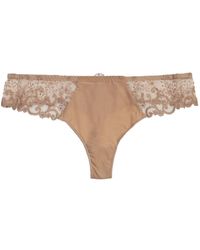 Simone Perele - Delice Embroidered Thong - Lyst