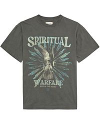 Honor The Gift - Spiritual Conflict Printed Cotton T-Shirt - Lyst