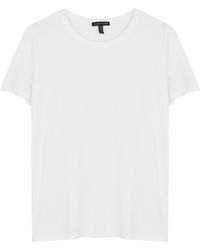 Eileen Fisher - Stretch-Jersey T-Shirt - Lyst