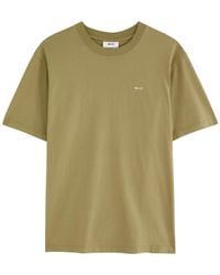 NN07 - Adam Logo Cotton T-Shirt - Lyst
