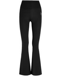 Stella McCartney - Adidas X Training Logo Stretch-Jersey Flared Leggings - Lyst