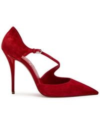 Christian Louboutin - Miss Ziggyta 100 Suede Pumps - Lyst