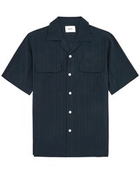 NN07 - Daniel Striped Cotton Shirt - Lyst