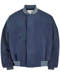 JW Anderson - Brushed Cotton Bomber Jacket - Lyst