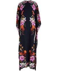 Borgo De Nor - Floral Maxi Kaftan Dress - Lyst