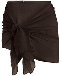 Away That Day - Sicily Fine-Knit Sarong - Lyst