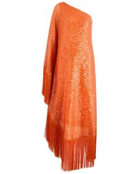 ‎Taller Marmo - Spritz Disco Fringe-Trimmed Sequin Gown - Lyst