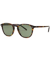 Oliver Peoples - Forman L. A Round-frame Sunglasses - Lyst