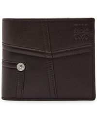 Loewe - Panta Anagram Leather Bifold Wallet - Lyst