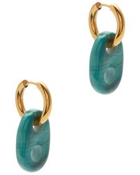 SANDRALEXANDRA - Marnier 18kt Gold-plated Hoop Earrings - Lyst