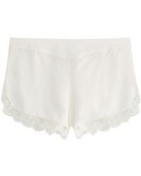 Simone Perele - Love Me Lace-Trim Silk-Satin Pyjama Shorts - Lyst