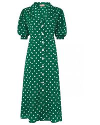 kitri polka dot dress