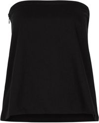 AEXAE - Strapless Woven Top - Lyst