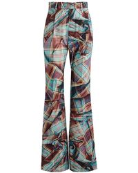 Vivienne Westwood - W Ray Printed Twill Trousers - Lyst