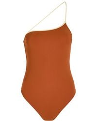 Lido - Sessantasei One-Shoulder Swimsuit - Lyst