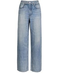 Rag & Bone - Miramar Jeans-Print Terry Trousers - Lyst