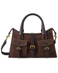 Mulberry - Roxanne Small Suede Cross-Body Bag - Lyst