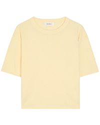 Lisa Yang - Rubie Cotton And Cashmere-Blend T-Shirt - Lyst