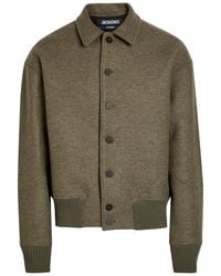 Jacquemus - Le Bomber Feltro Wool Jacket - Lyst