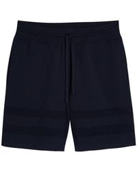 Givenchy - Textured Knit Cotton-Blend Shorts - Lyst