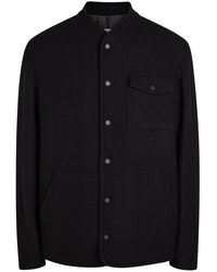 Moncler - Boiled Wool Overshirt - Lyst