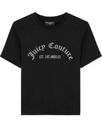 Juicy Couture - Noah Logo-embellished Cotton T-shirt - Lyst