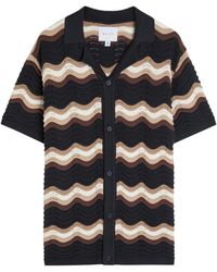 Raith - Primavera Wavy Crochet Cotton Shirt - Lyst