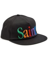 SAINT Mxxxxxx - Logo-Embroidered Cotton Cap - Lyst
