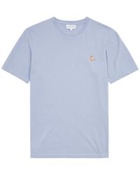 Maison Kitsuné - Chillax Logo Cotton T-shirt - Lyst