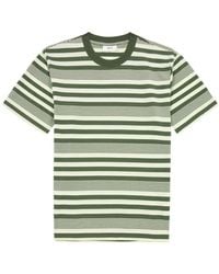 NN07 - Adam Striped Stretch-Jersey T-Shirt - Lyst