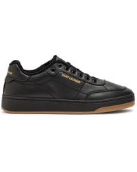 Saint Laurent - Sl/61 Leather Sneakers - Lyst