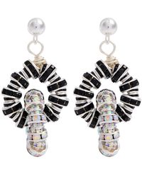 PEARL OCTOPUSS.Y - Tiny Tires Embellished Earrings - Lyst