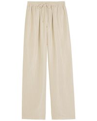 Rohe - Wide-Leg Silk-Chiffon Trousers - Lyst