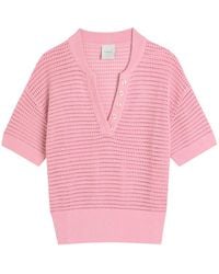 Varley - Callie Open-Knit Top - Lyst