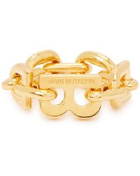 Balenciaga - B-chain Gold-tone Ring - Lyst