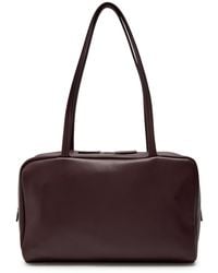 The Row - Astra Bowling Leather Shoulder Bag - Lyst