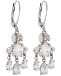Vivienne Westwood - Joaquina Orb Embellished Drop Earrings - Lyst