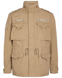 Polo Ralph Lauren - Patch-Appliquéd Cotton Field Jacket - Lyst